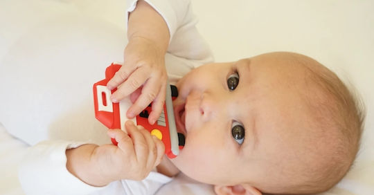 Baby to Love Chewmote Teether for Teething from Silicone for 3 Months+