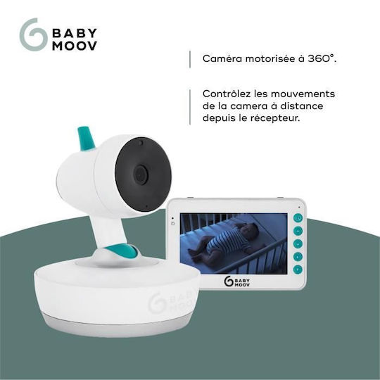 Babymoov Yoo-Moov Babyüberwachung , Zwei-Wege-Kommunikation & Schlaflieder