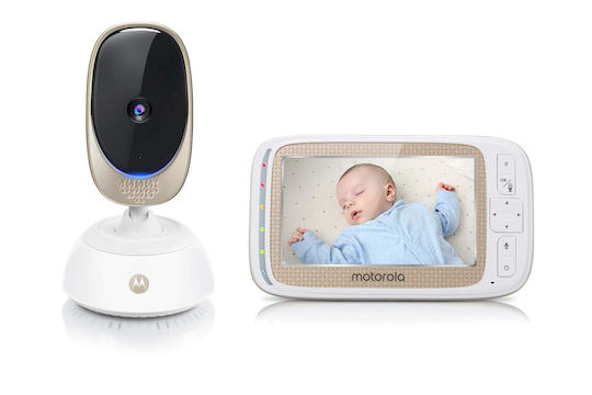 Motorola Baby Monitor with Camera & Screen 5" , Two-way Communication & Lullabies