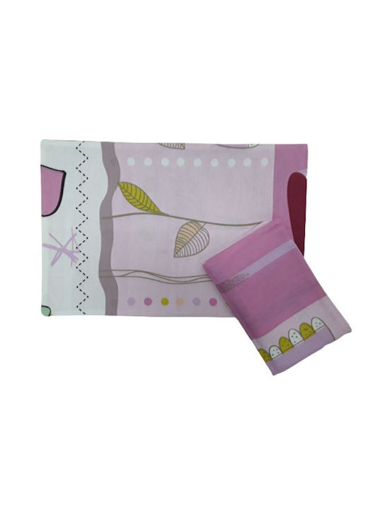 Beboulino Set de față de pernă pentru copii din bumbac 100% 20x30buc Colorate