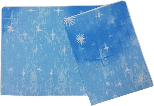 Beboulino Dreams Детски калъфи за възглавници от 100% памук 35x45cm Blue 703-1855-3545