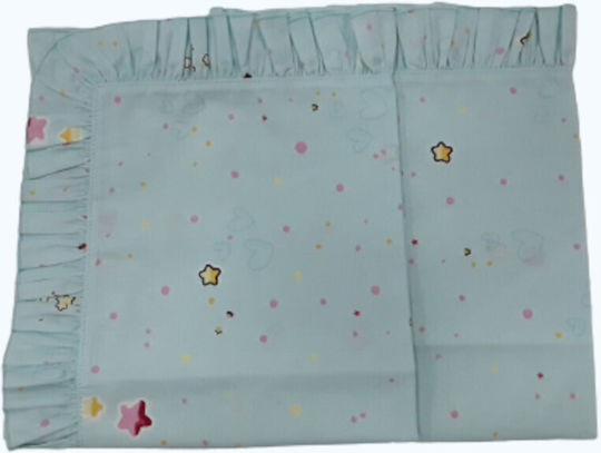 Beboulino Honey Детски калъфи за възглавници от 100% памук 35x45бр Син