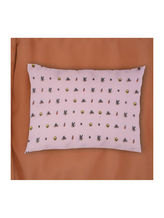 Dimcol Παιδική Μαξιλαροθήκη από 100% Βαμβάκι 50x70εκ. Pink
