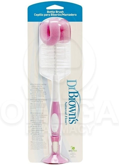 Dr. Brown's Cleaning Brush for Baby Bottles Pink 1pcs
