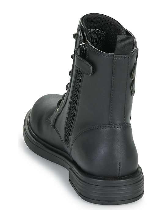 J Eclair Kids Boots with Zipper Black