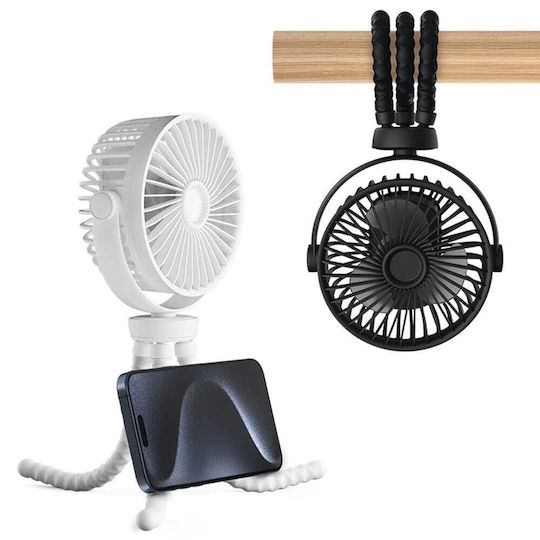 Techsuit Ventilator Fără Lamele Negru