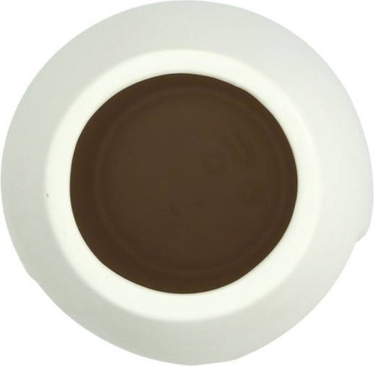 Zaros Διακοσμητικό Βάζο Πορσελάνης Λευκό Φ11xΥ31cm