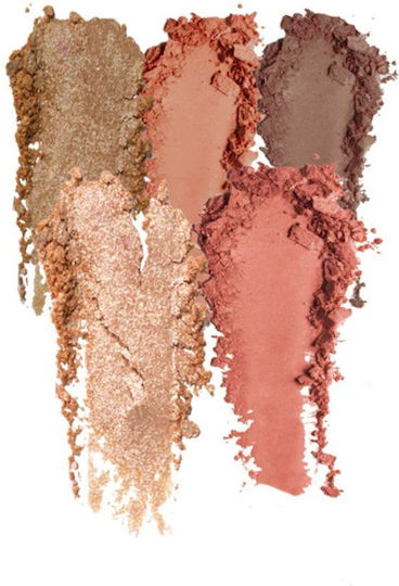 Profusion Cosmetics Παλέτα με Σκιές Ματιών Matte σε Στερεή Μορφή Radiance Palette 22gr