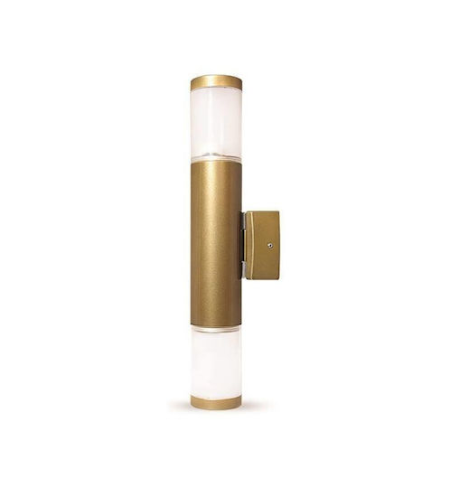 Lightup Επιτοίχιο Εξωτερικό Σποτ GU10 IP64 Διπλής Δέσμης