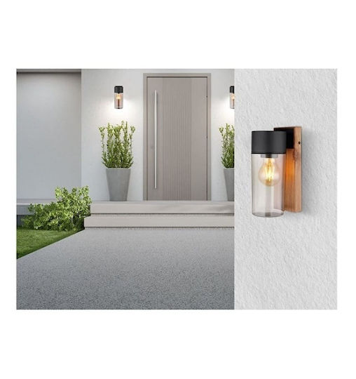 Globo Lighting Стенно Външно Спот Осветление E27 IP44 9x22.5εκ.