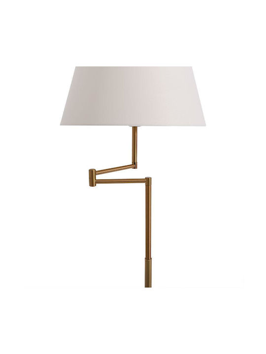 Fylliana Fl4074 Floor Lamp H160xW35cm. with Socket for Bulb E27 Beige
