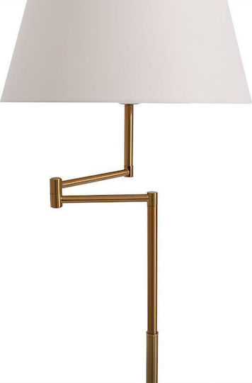 Fylliana Fl4074 Floor Lamp H160xW35cm. with Socket for Bulb E27 Beige