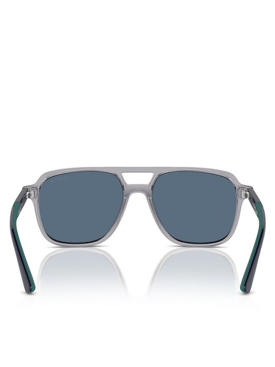 Vogue Men's Sunglasses with Gray Plastic Frame and Blue Lens VJ2024 309980