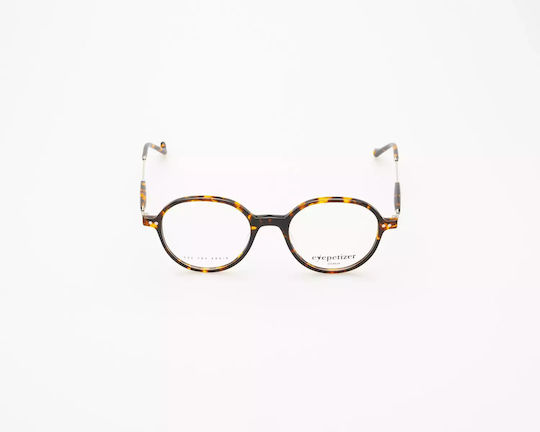 Eyepetizer Six Eyeglass Frame Braun Schildpatt C.4-F