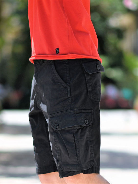 Herrenshorts Cargo Schwarz