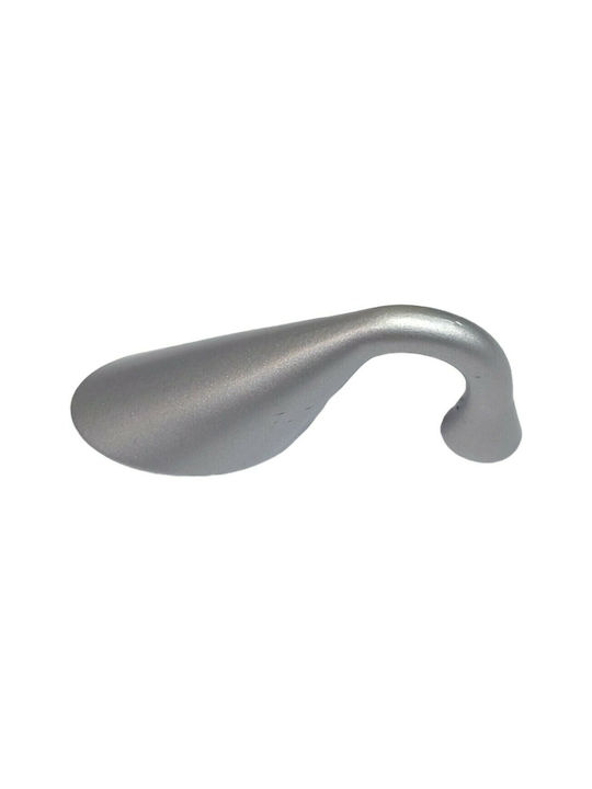 Ιταλική Λαβή Επίπλου Eureka 0474-032-10c1 Διάσταση 3,2cm Χρωμιο-ματ