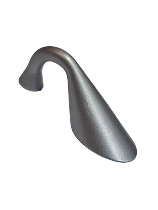 Ιταλική Λαβή Επίπλου Eureka 0474-032-10c1 Διάσταση 3,2cm Χρωμιο-ματ
