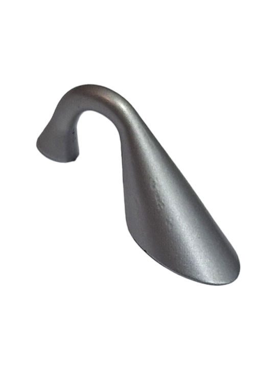 Ιταλική Λαβή Επίπλου Eureka 0474-032-10c1 Διάσταση 3,2cm Χρωμιο-ματ