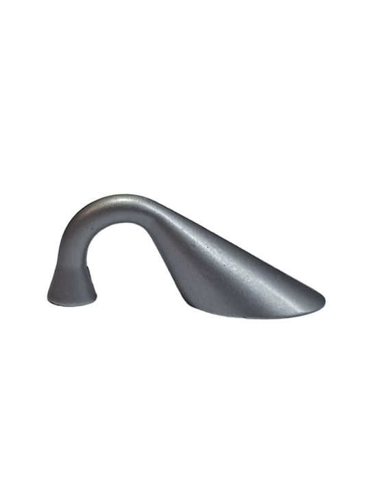 Ιταλική Λαβή Επίπλου Eureka 0474-032-10c1 Διάσταση 3,2cm Χρωμιο-ματ