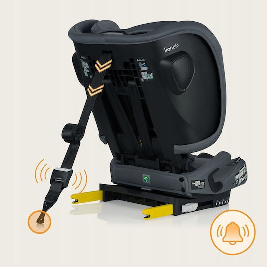 Lionelo Nelly Autositz i-Size mit Isofix Black Carbon 9-36 kg