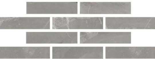 Placă Piase Brick Piano Sega Gri Spacco 6x25 Cm