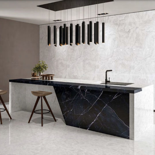 Πλακάκι Calacatta Black 60x120 Cm