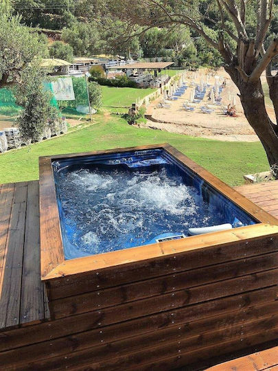 Tersis Hydromassage-Badewanne 185*130 Weiß