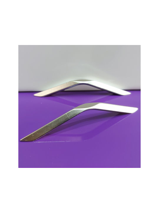 Italian Furniture Handle Eureka 11727-096-roz1 Matte Nickel Size 9.6cm