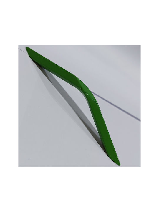 Italian Furniture Handle Eureka 11680-096-roz1 Green Size 9.6cm