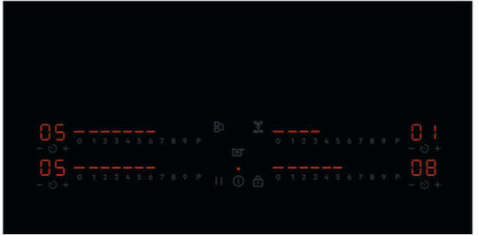AEG 7000 Senseboil Induction Cooktop Autonomous with Child Lock Function 59x52εκ.