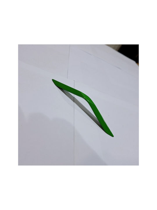 Italian Furniture Handle Eureka 11680-096-roz1 Green Size 9.6cm