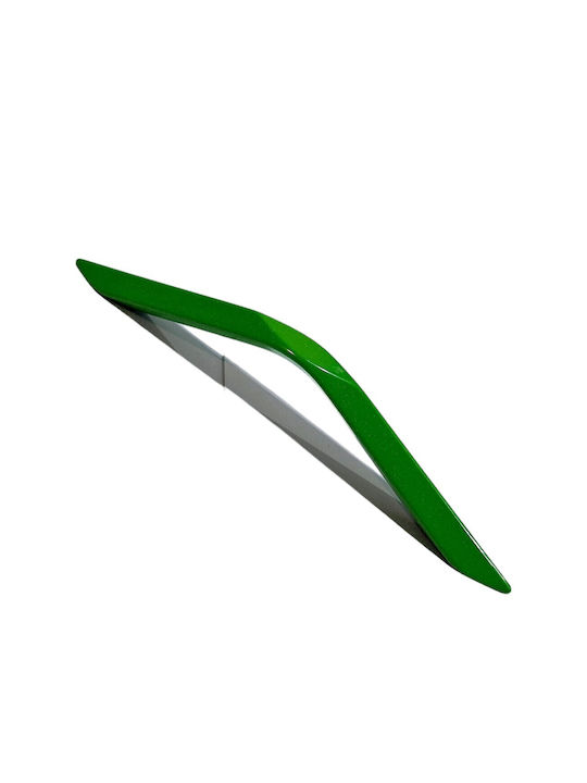 Italian Furniture Handle Eureka 11680-096-roz1 Green Size 9.6cm