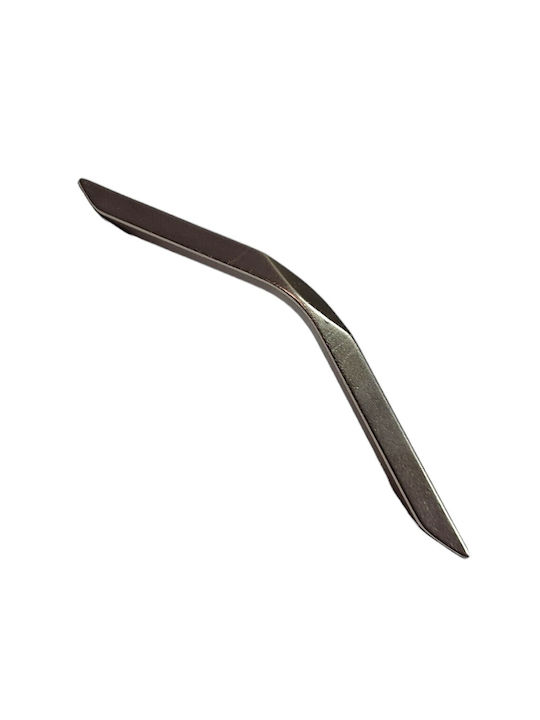 Italian Furniture Handle Eureka 11727-096-roz1 Matte Nickel Size 9.6cm