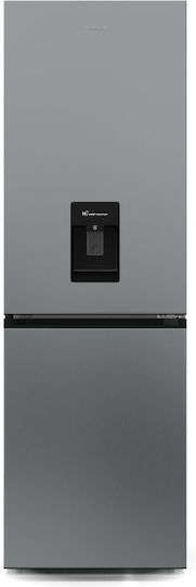 Hyundai Combină frigorifică 296lt Î185xL60xA60cm. Inox HCS24-3060XWD/LF