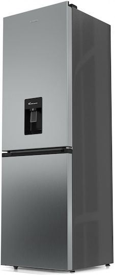 Hyundai Combină frigorifică 296lt Î185xL60xA60cm. Inox HCS24-3060XWD/LF
