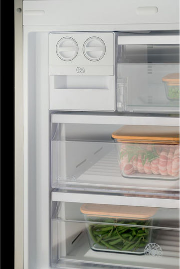 Bertazzoni Ψυγειοκαταψύκτης 481lt Total NoFrost Υ192xΠ70xΒ72.1εκ. Μαύρος RBM70F4FBNC