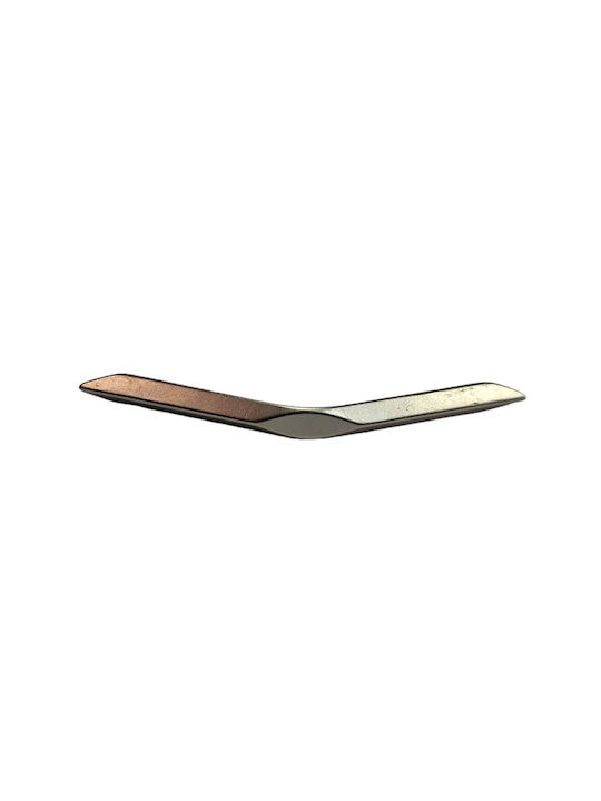 Italian Furniture Handle Eureka 11727-096-roz1 Matte Nickel Size 9.6cm