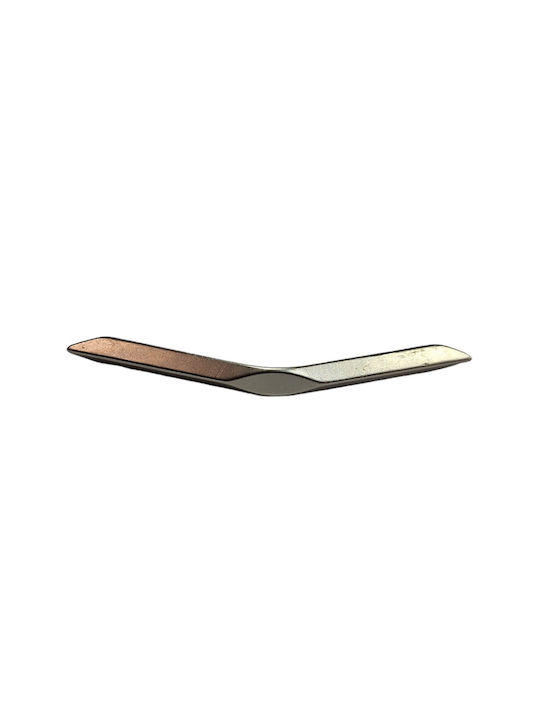 Italian Furniture Handle Eureka 11727-096-roz1 Matte Nickel Size 9.6cm
