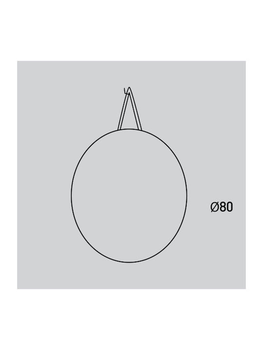 Oglindă De Baie Probagno 974am Φ80