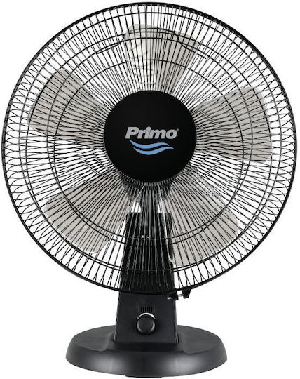 Primo PRTF-80602D Tabletop Fan 30W Diameter 40cm Black