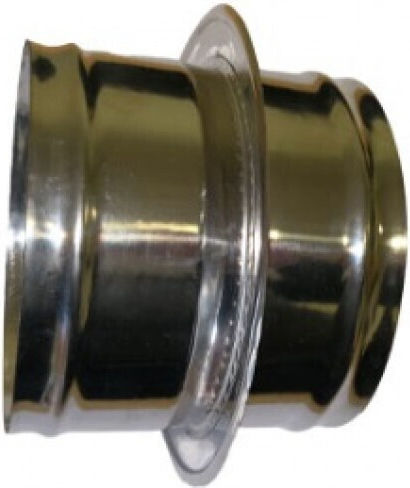 Single and Double Wall Chimney Pipe Stainless Steel Diameter 130-180 Airduct Hellas