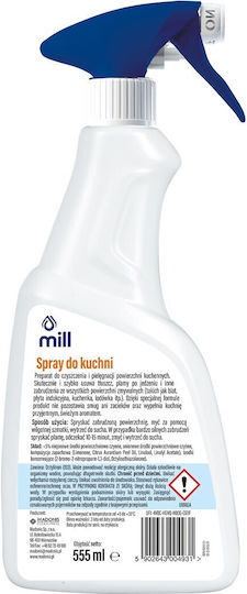 Mill Καθαριστικό Spray Κουζίνας 555ml 1cm