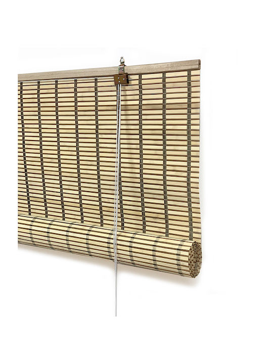 Woodware Shade Blind Bamboo in Beige Color L120xH220cm