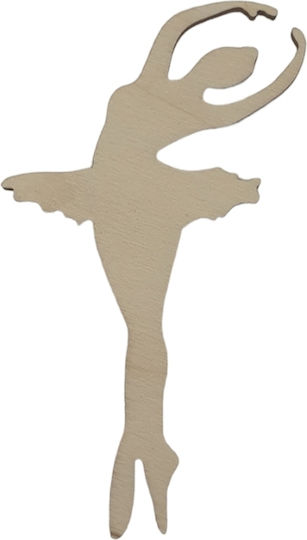 Holz-Ballerina