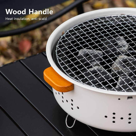 Uncle George Stainless steel Portable Charcoal Grill 31cmx31cm