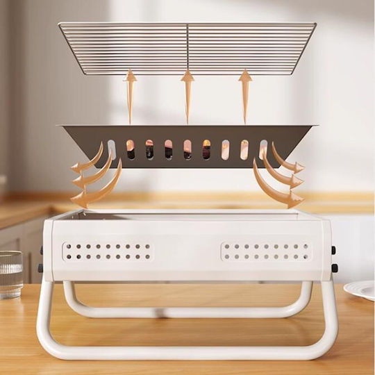 Uncle George Portable Charcoal Grill 44cmx30cm