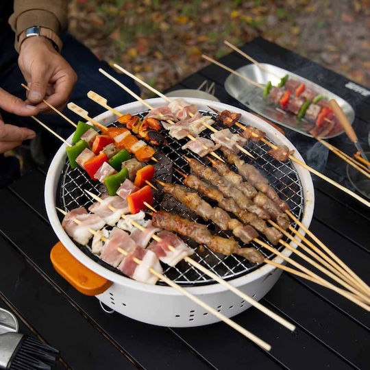 Uncle George Stainless steel Portable Charcoal Grill 31cmx31cm