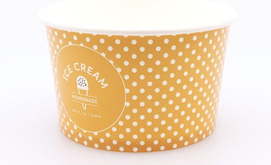 Paper Cup 355ml 50pcs Orange