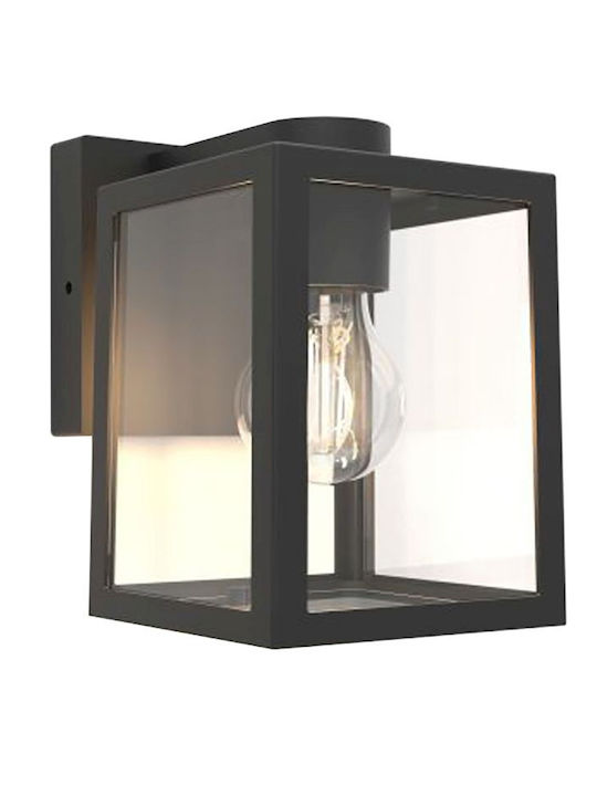 Lutec Shiva Wall-Mounted Outdoor Lantern E27 IP44 17.4x12.7x18.4εκ.