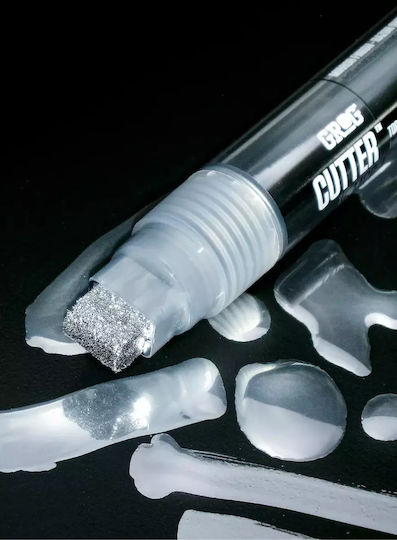 Grog Cutter 15mm Mcp Mercury Chrome Paint 50ml Hyper Chrome Cr15c-46